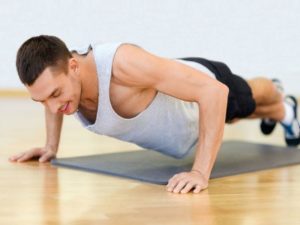 Отжимания от пола